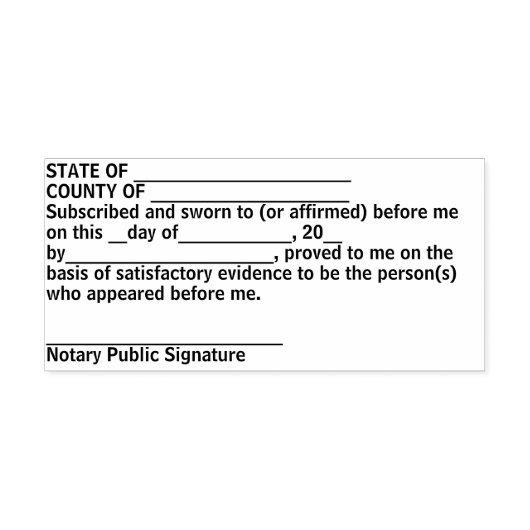 Notar Jurat-Briefmarke Permastempel (Design)