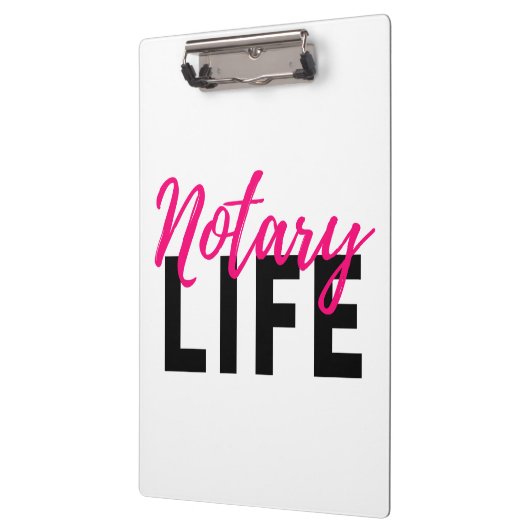 Notar Klemmbrett (Links)