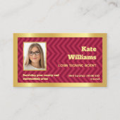 Notar-Kreditunterschrift Visitenkarte (Vorderseite)