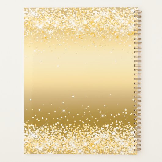 Notar Kreditunterzeichnung Agent Gold 2025 Planer (Rückseite)