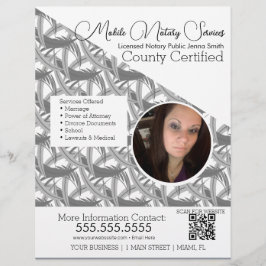 Notar Mobile Services Foto QR FLYER C