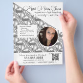 Notar Mobile Services Foto QR FLYER C (Hand)