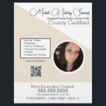 Notar Mobile Services Foto QR FLYER E<br><div class="desc">Moderne Flyer für Notare im öffentlichen Dienst</div>