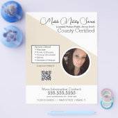 Notar Mobile Services Foto QR FLYER E (Einzeln)