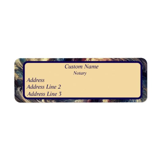 Notar Moderne Abstrakte Kunst (Vorne)