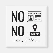Notar No Nein Magnet (Vorne)