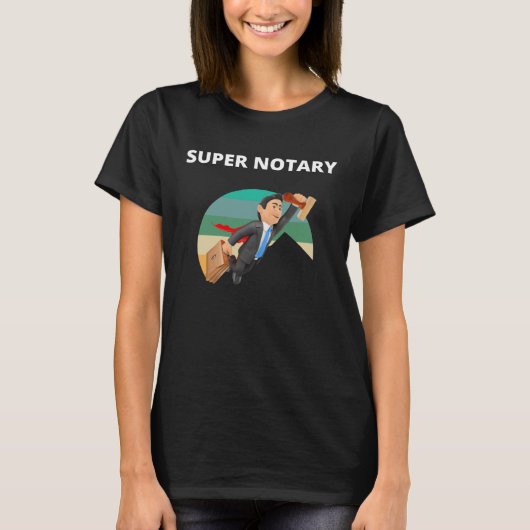 Notar-Notar-Agent T-Shirt (Vorderseite)