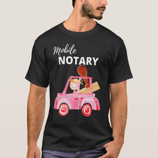 Notar-Notar-Agent T-Shirt (Vorderseite)