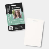 Notar Öffentliche Ausweisstelle Schwarzminze Ausweis (Vorder- & Rückseite)