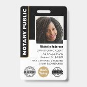 Notar öffentliche Darlehen Signierung Agent Foto I Ausweis (Vorderseite)