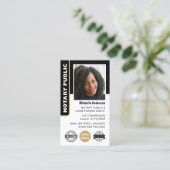 Notar öffentliche Darlehen Signierung Agent Foto I Visitenkarte (Stehend Vorderseite)