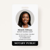 Notar öffentliche Darlehen Signierung Agent ID Fot Ausweis (Vorderseite)