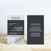 Notar Public Business Card Visitenkarte