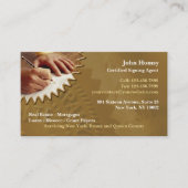 Notar Public Business Card Visitenkarte (Vorderseite)