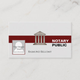 Notar Public Business Card Visitenkarte