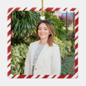 Notar Public Foto Weihnachten Keramikornament (Rückseite)