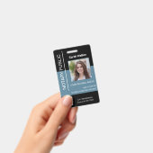 Notar Public ID Office-Mitarbeiter schwarz staubbl Ausweis (Handheld)