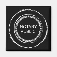 Notar Public Not Round Siegel