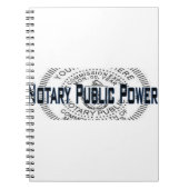 Notar Public Power Notizblock (Vorderseite)