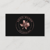 Notar Public Texas Briefmarke Loan Signing Agent Visitenkarte (Vorderseite)