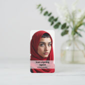 Notar QR Visitenkarte (Stehend Vorderseite)