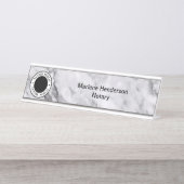 Notar Schreibtischnamensplakette (Vorderseite )