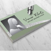 Notar Signatur Agent Modernes Foto Visitenkarte