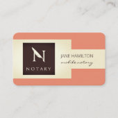 Notar-Signatur-Agent Visitenkarte (Vorderseite)