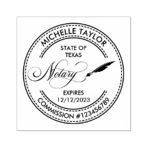 Notar Signature Agent Beruflich Moderne Röhre