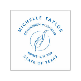 Notar Signature Agent Beruflich Moderne Röhre Permastempel