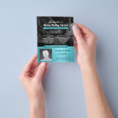 Notar Signature Agent Moderner Aquamariner Foto Fl Flyer (Gruppe)