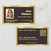 🏛️ Notar Signierung benutzerdefinierter QR Telefonnummerkarte (Vorne/Hinten)