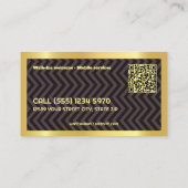 🏛️ Notar Signierung benutzerdefinierter QR Telefonnummerkarte (Rückseite)