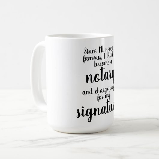 Notar-Tasse Kaffeetasse (Vorderseite Links)