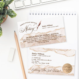 Notar- und Kreditsignierungs-Agent für mobile Gerä Visitenkarte