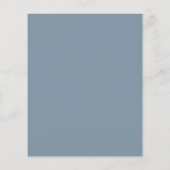 Notar-Unterzeichnungsagent Modern Blau Foto QR-Cod Flyer (Hinten)