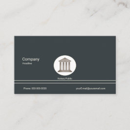 Notar Visitenkarte