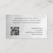 Notar Visitenkarte (Rückseite)