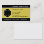 Notar-Visitenkarten Visitenkarte (Vorne/Hinten)