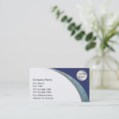 Notar-Visitenkarten Visitenkarte (Stehend Vorderseite)