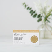 Notar-Visitenkarten Visitenkarte (Stehend Vorderseite)