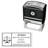 Notare Briefmarke leicht zu lesen | Comm. # Permastempel (Beispiel)