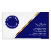 Notare Magnete für öffentliche Visitenkarten (Vorderseite)