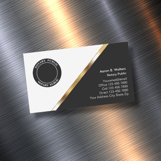 Notare Magnete für öffentliche Visitenkarten