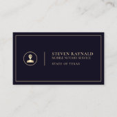 Notargold  visitenkarte (Vorderseite)