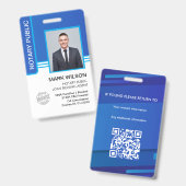 Notarielle Urkunde über die Unterzeichnung eines D Ausweis (Vorder- & Rückseite)