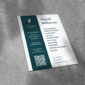 Notarin im sauberen Stil Flyer