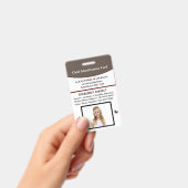 Notarkarte für Kinder-ID Ausweis (Handheld)