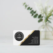 Notarkarten Visitenkarte (Stehend Vorderseite)