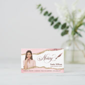 Notarkredit Signierung Agent QR-Code Einfügen von  Visitenkarte (Stehend Vorderseite)